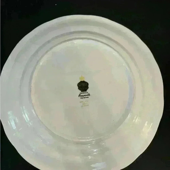 Gloria Bayreuth Bavaria Fragonard Rococo Serenade Hand Painted, signed 22 k gold - Picture 5 of 5